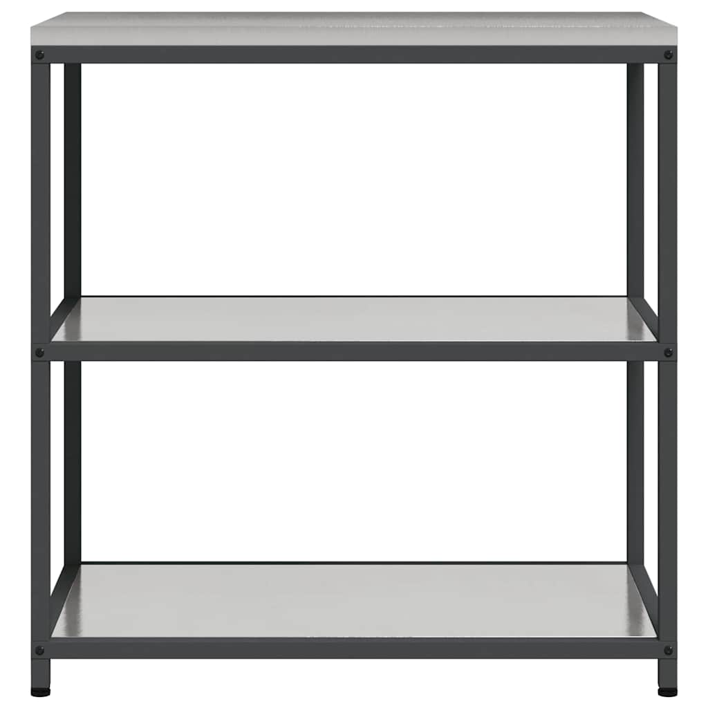 Køkkenopbevaring HATTEM Sølv 90 x 50 x 92 cm Stål