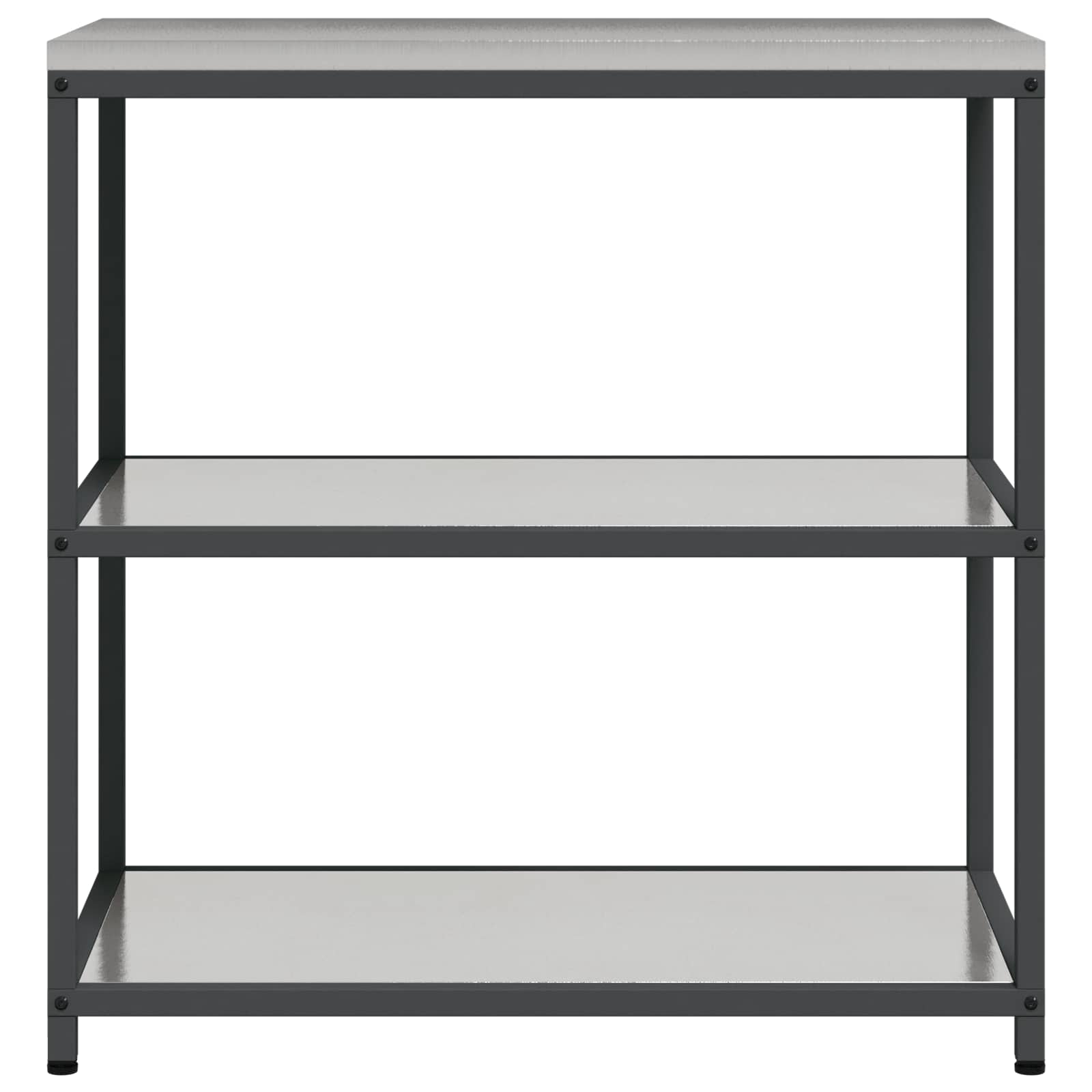 Køkkenopbevaring HATTEM Sølv 90 x 50 x 92 cm Stål