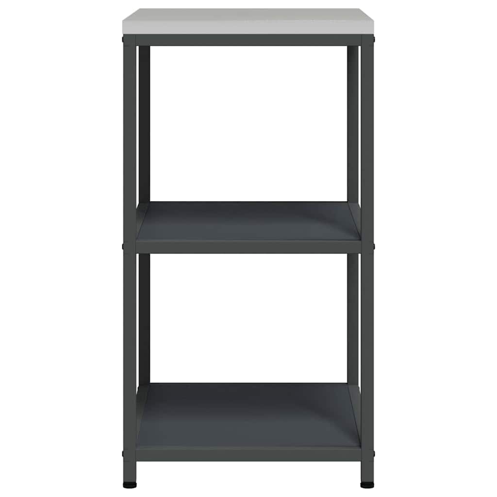 Køkkenopbevaring HATTEM Antracit 60 x 50 x 92 cm Stål