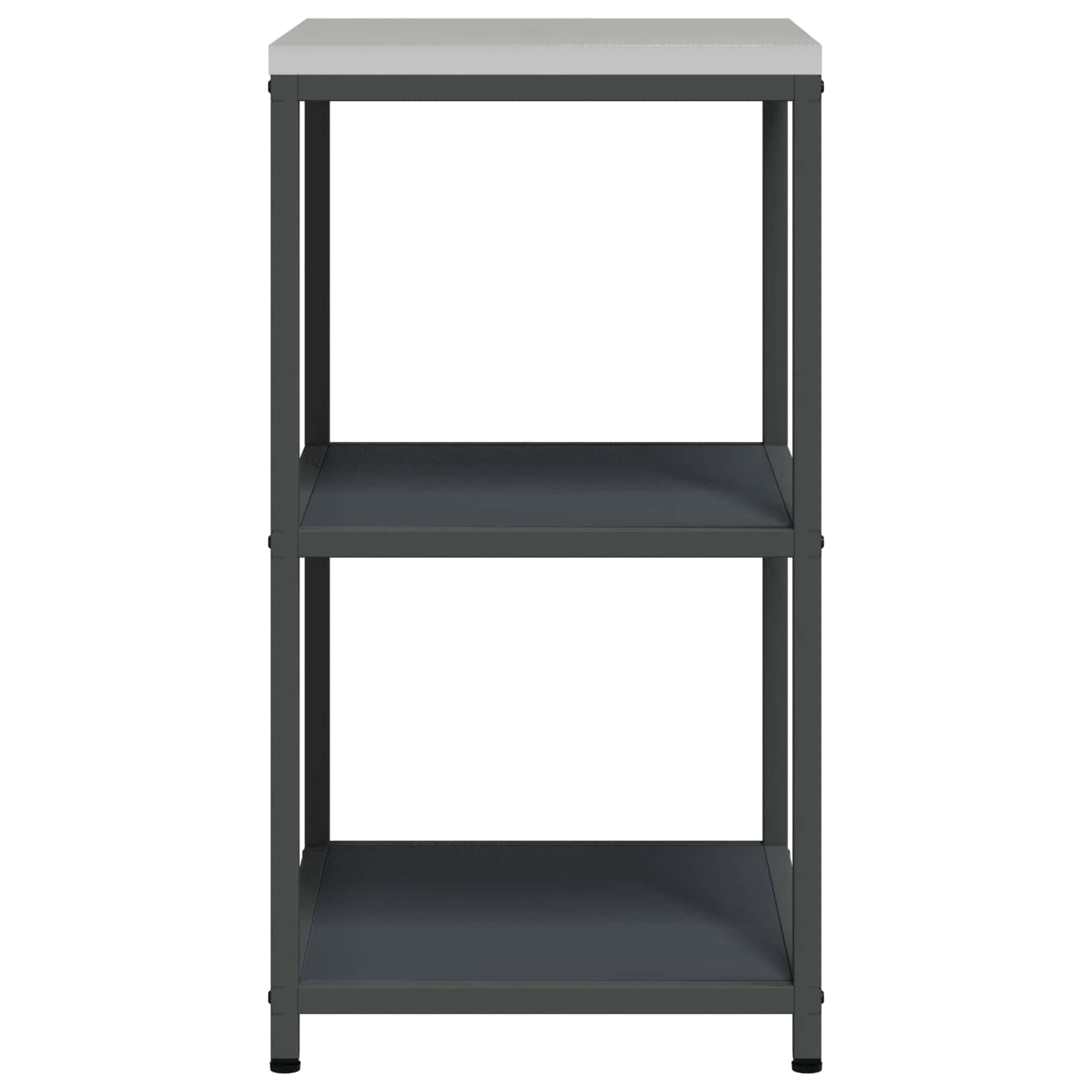 Køkkenopbevaring HATTEM Antracit 60 x 50 x 92 cm Stål