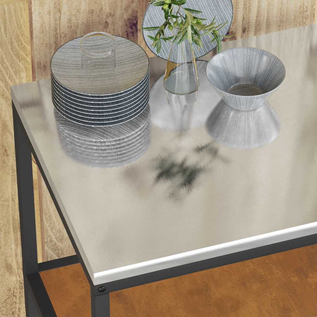 Køkkenopbevaring med hylde Rusten 60 x 50 x 92 cm Stål