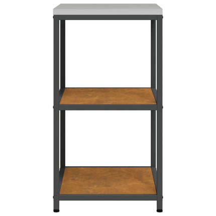 Køkkenopbevaring HATTEM Rusten 60 x 50 x 92 cm Stål