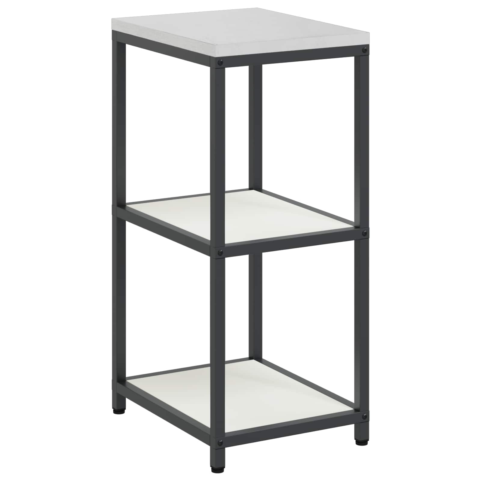 Køkkenopbevaring HATTEM Hvid 40 x 50 x 92 cm Stål