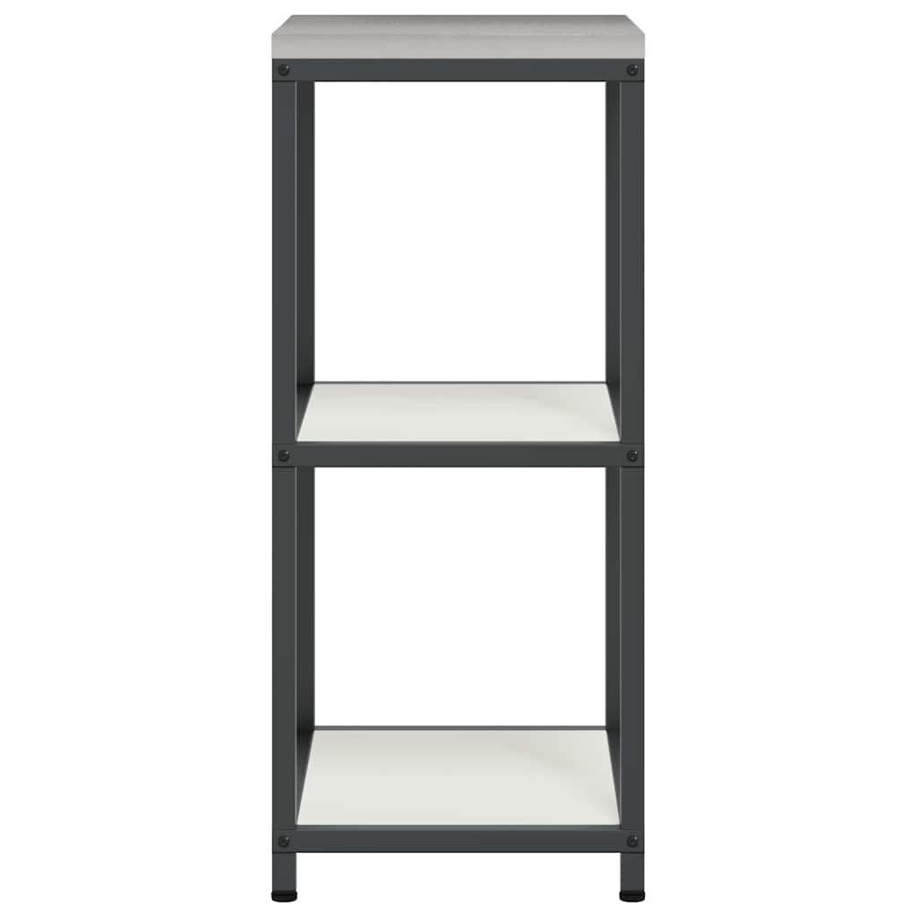 Køkkenopbevaring HATTEM Hvid 40 x 50 x 92 cm Stål