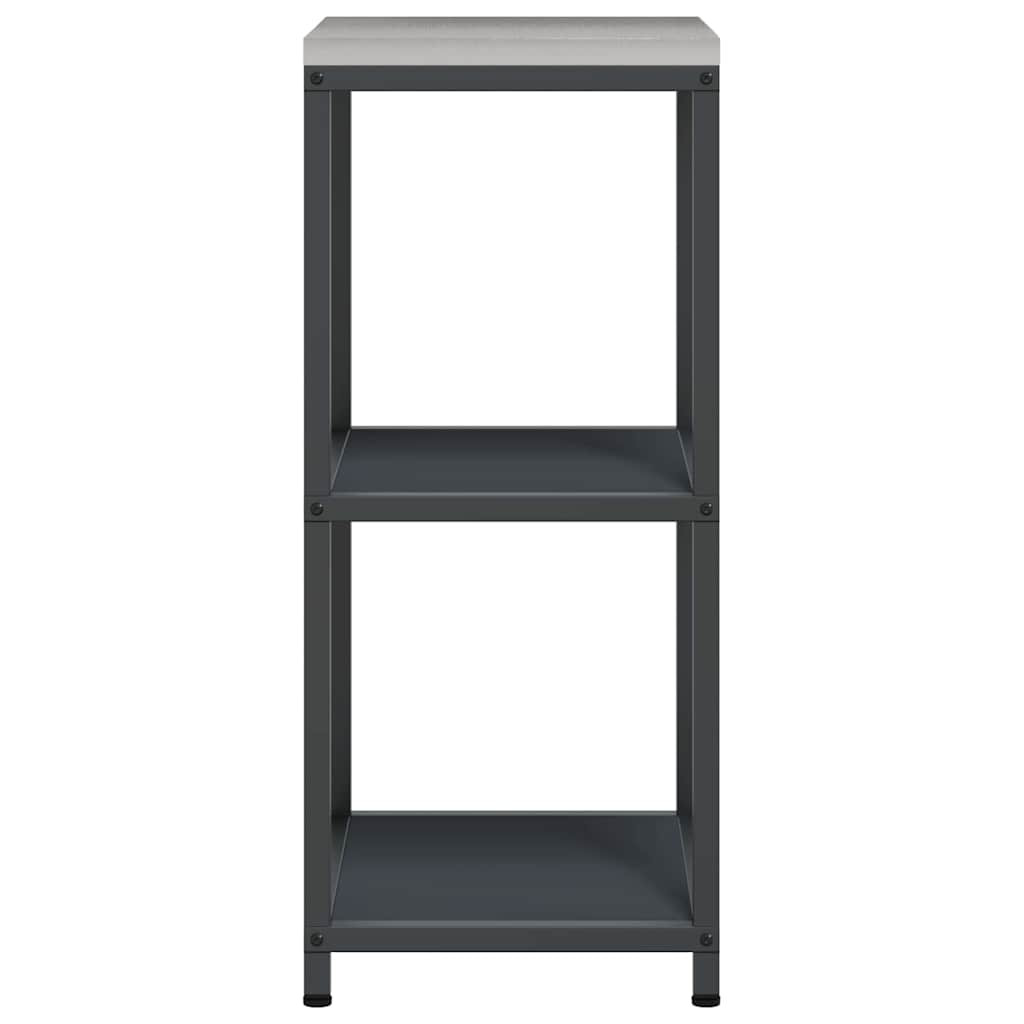 Køkkenopbevaring HATTEM Antracit 40 x 50 x 92 cm Stål