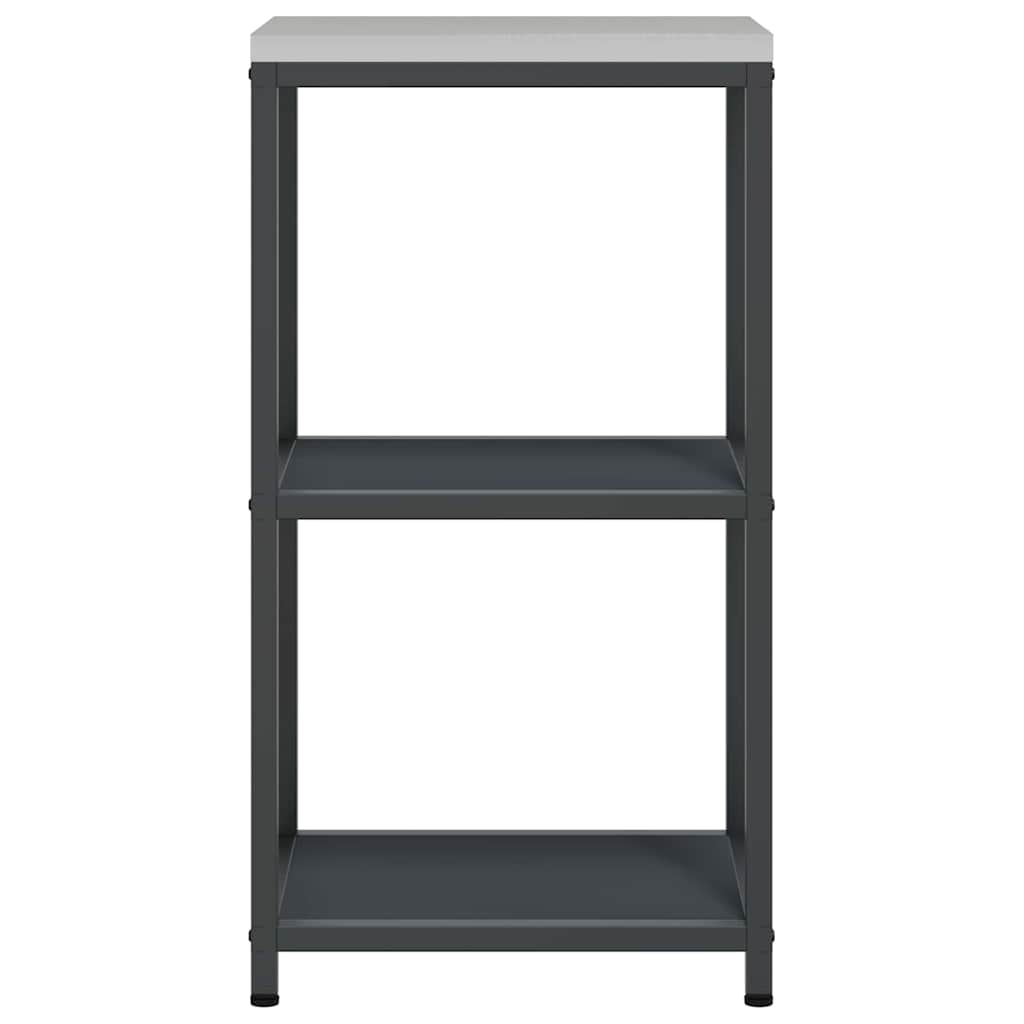 Køkkenopbevaring HATTEM Antracit 40 x 50 x 92 cm Stål