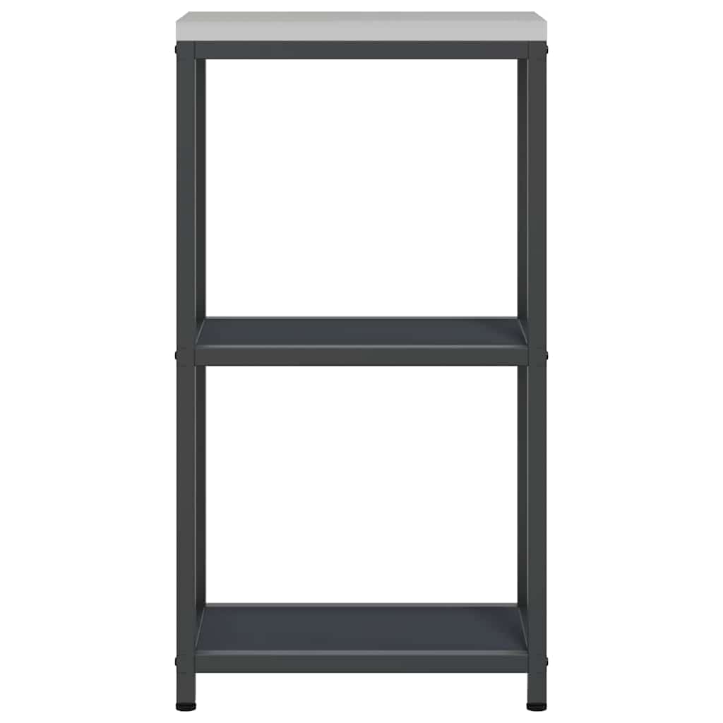 Køkkenopbevaring HATTEM Antracit 30 x 50 x 92 cm Stål