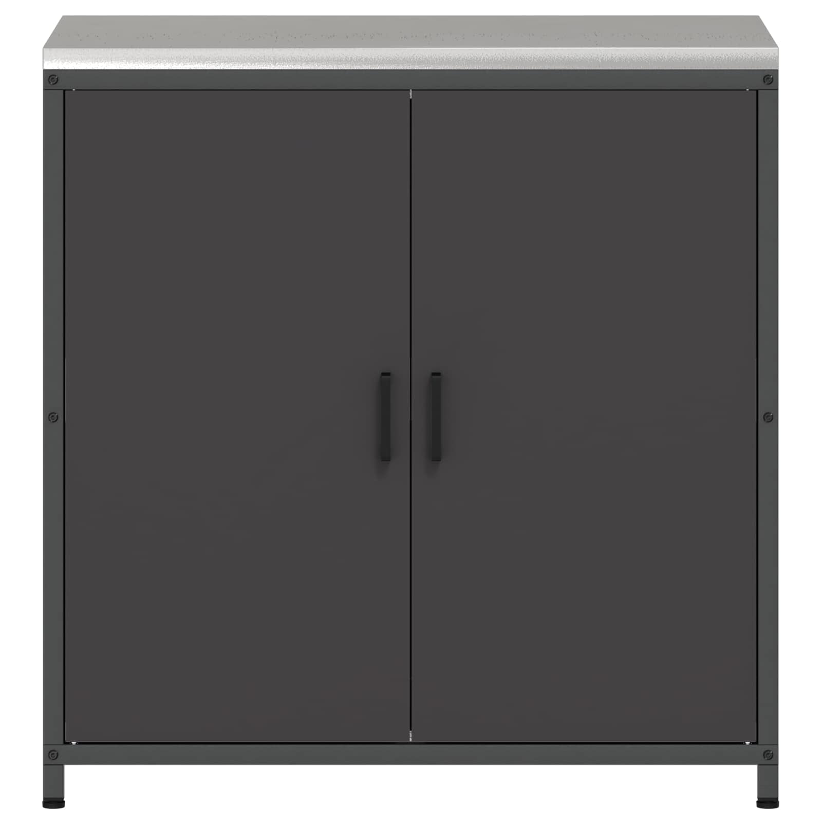 Køkkenopbevaring HATTEM Sort 90 x 50 x 92 cm Stål