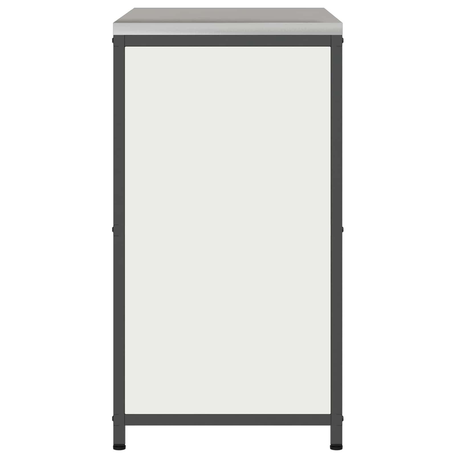 Køkkenopbevaring HATTEM Hvid 90 x 50 x 92 cm Stål