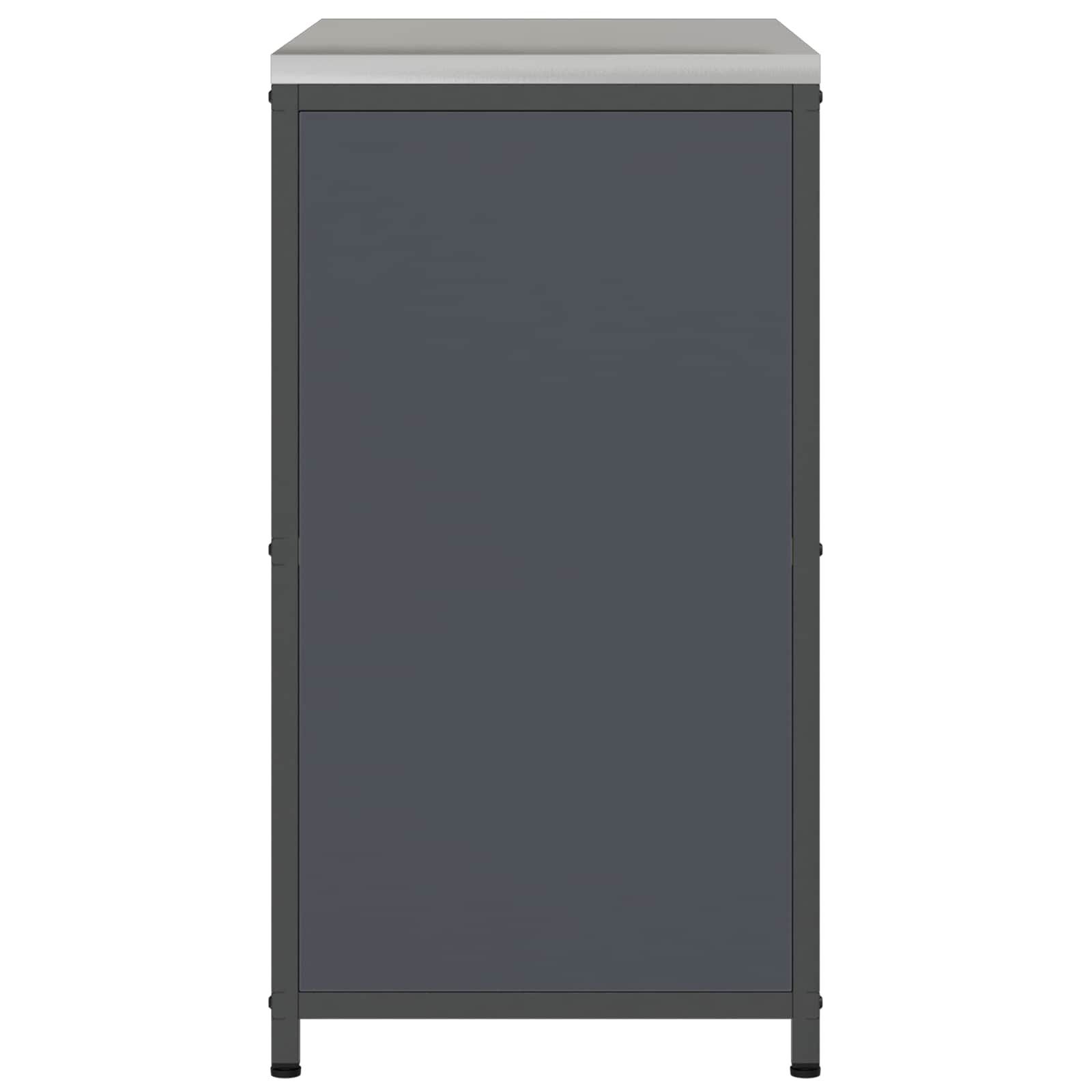 Køkkenopbevaring HATTEM Antracit 90 x 50 x 92 cm Stål