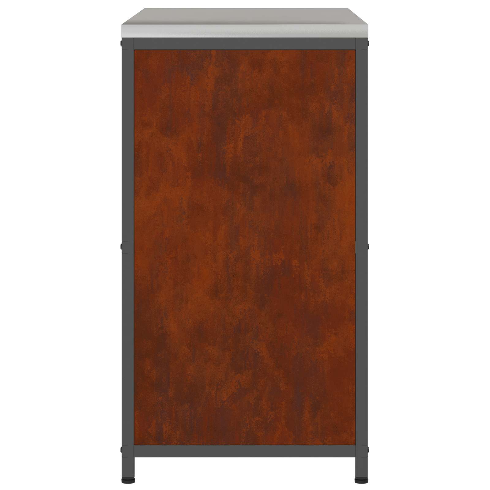 Køkkenopbevaring HATTEM Rusten 90 x 50 x 92 cm Stål