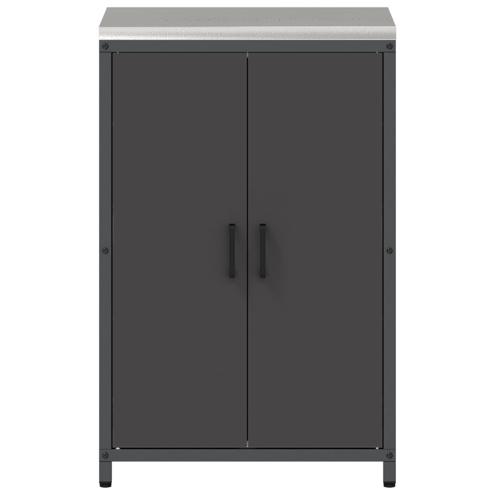 Køkkenopbevaring HATTEM Sort 60 x 50 x 92 cm Stål