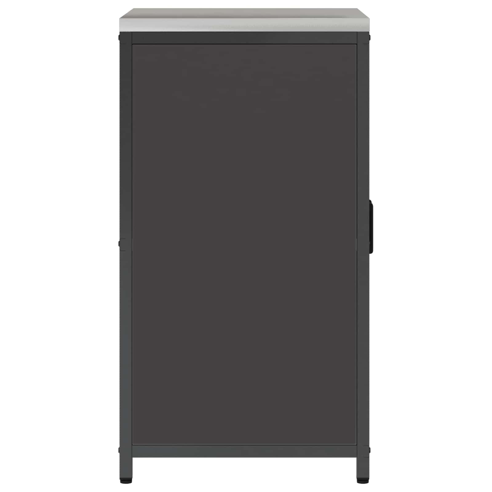Køkkenopbevaring HATTEM Sort 60 x 50 x 92 cm Stål