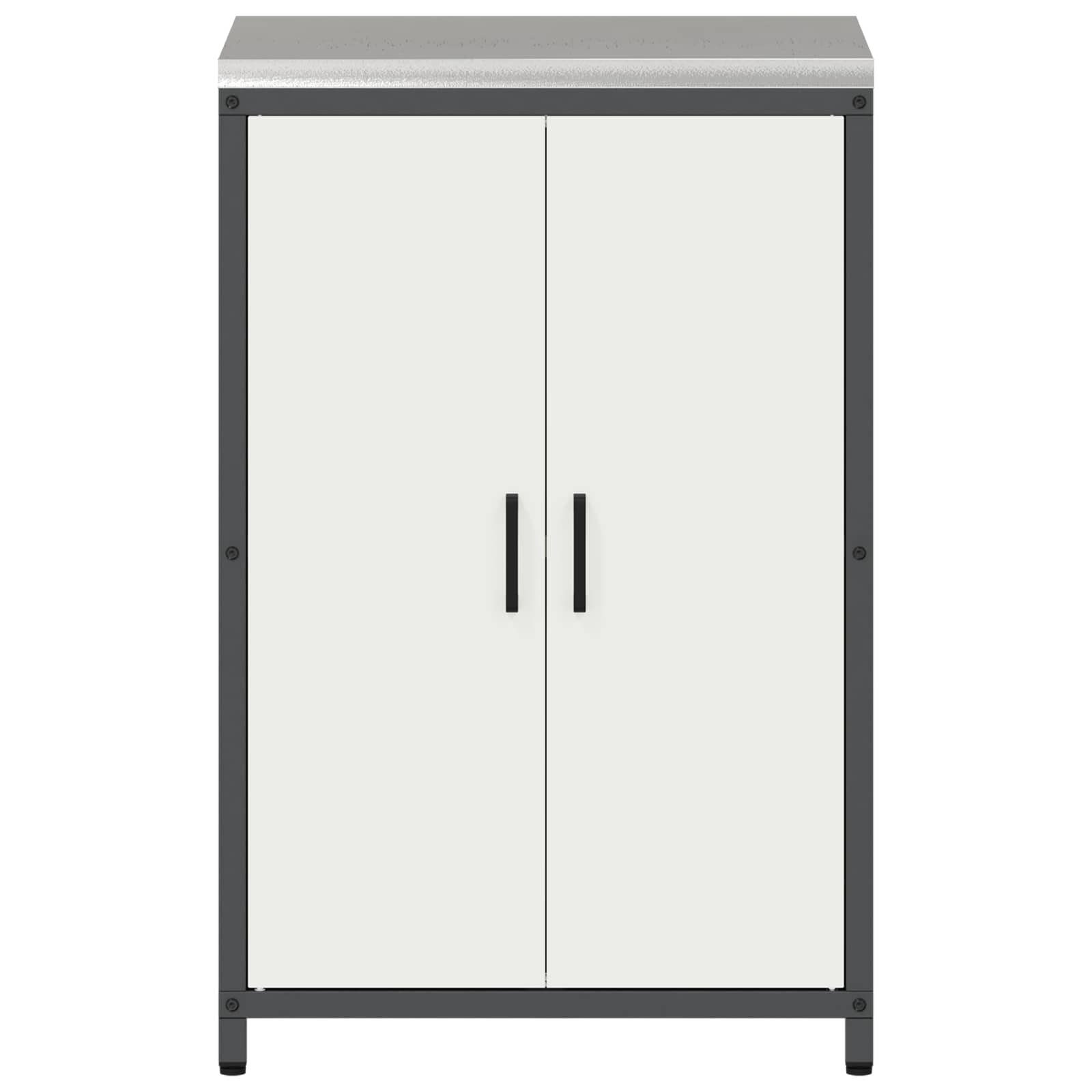 Køkkenopbevaring HATTEM Hvid 60 x 50 x 92 cm Stål