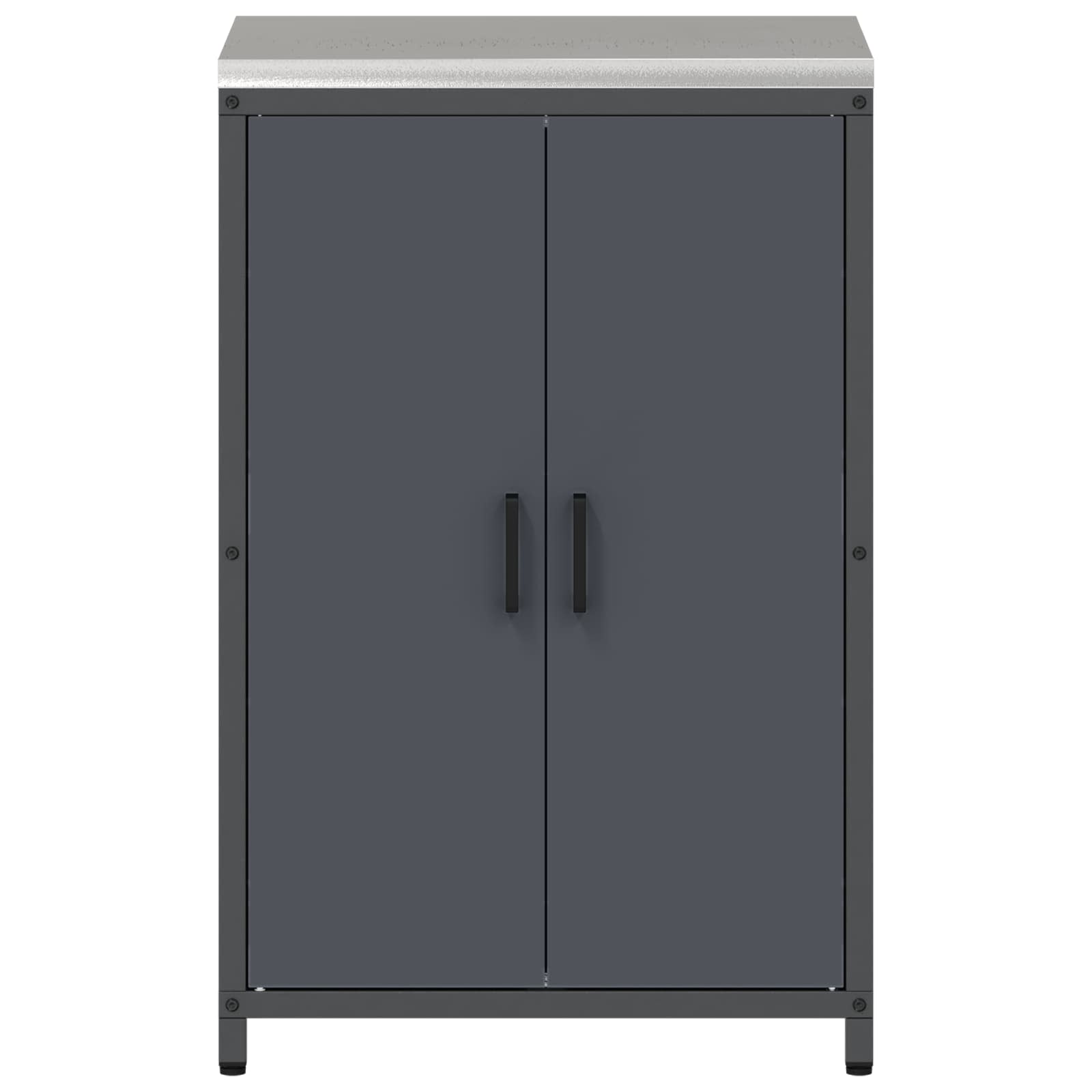 Køkkenopbevaring HATTEM Antracit 60 x 50 x 92 cm Stål