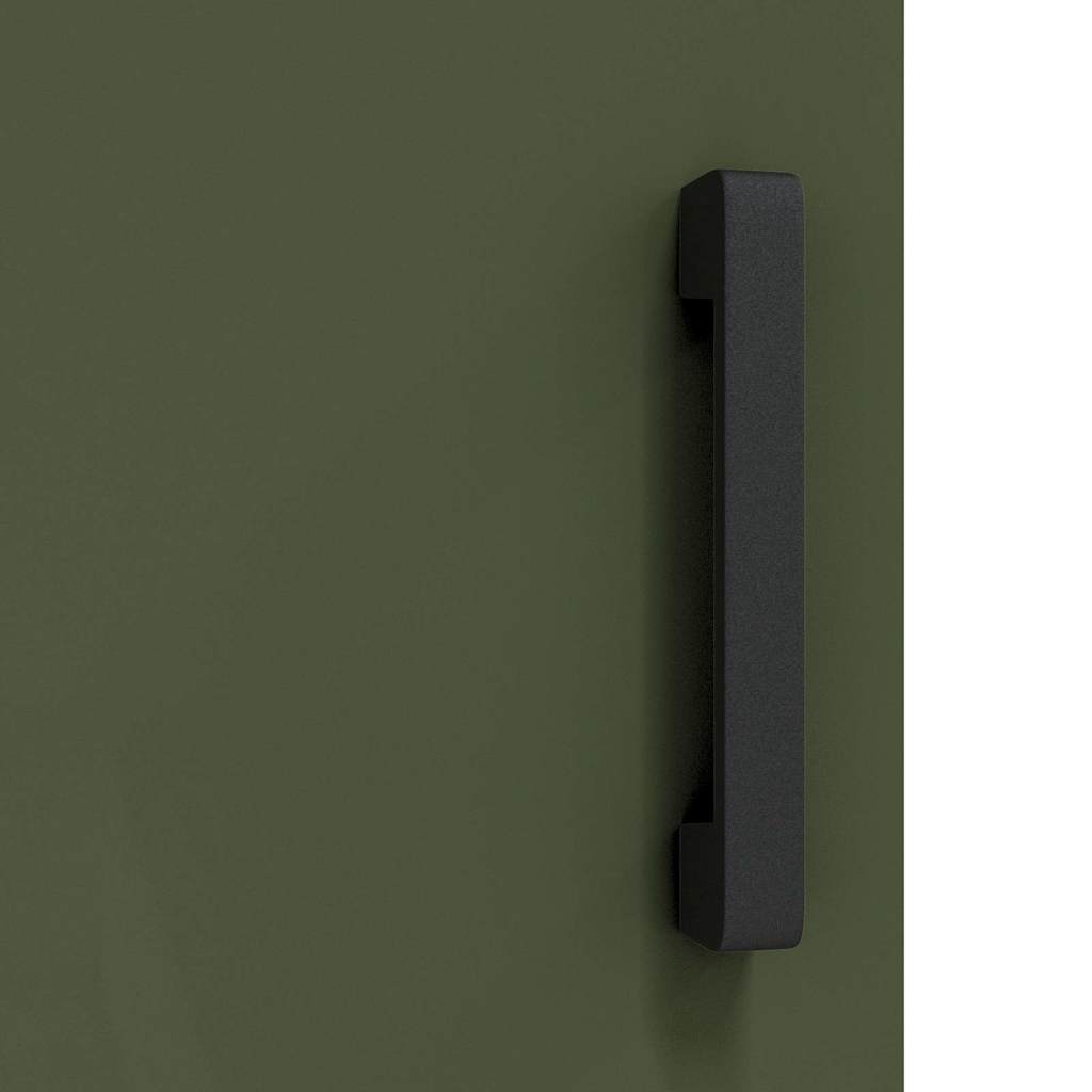 Køkkenopbevaring med hylde Oliven grøn 60 x 50 x 92 cm Stål