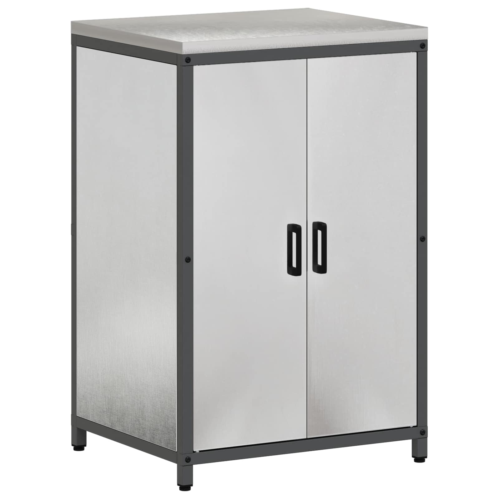Køkkenopbevaring HATTEM Sølv 60 x 50 x 92 cm Stål