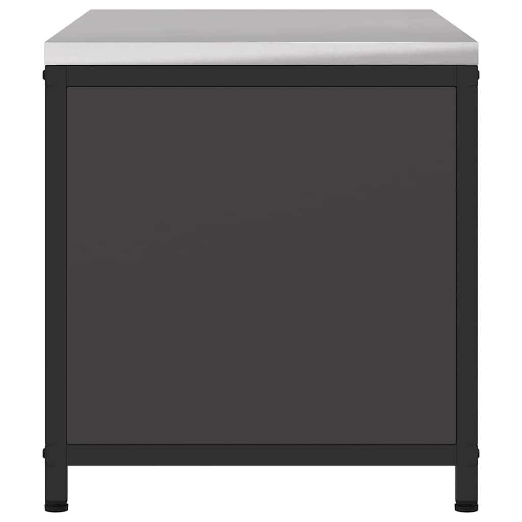 Køkkenopbevaring HATTEM Sort 90 x 50 x 53 cm Stål
