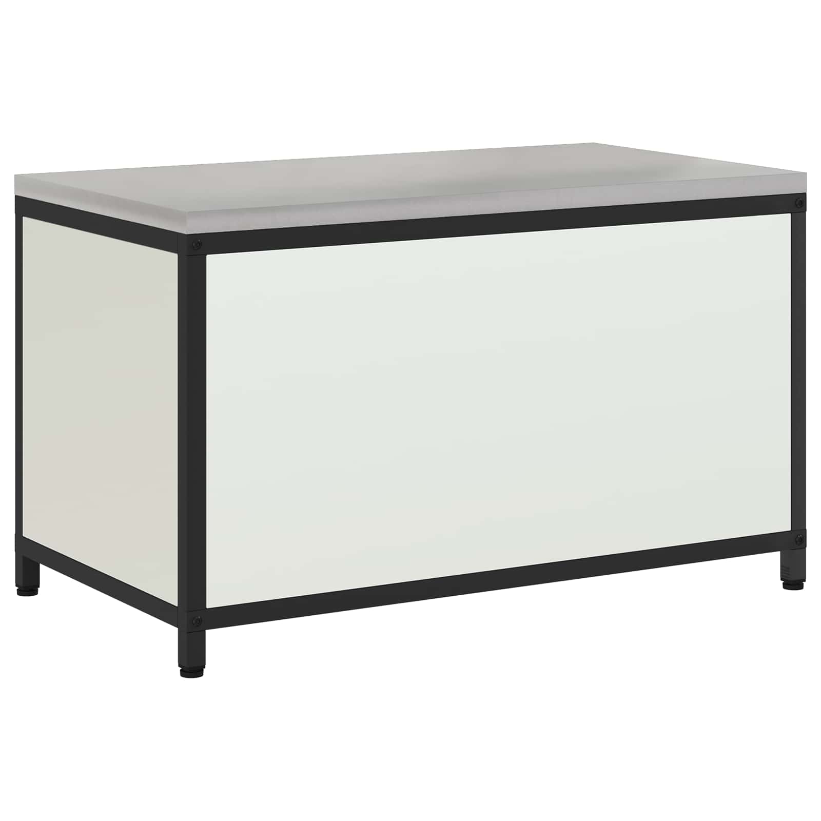 Køkkenopbevaring HATTEM Hvid 90 x 50 x 53 cm Stål