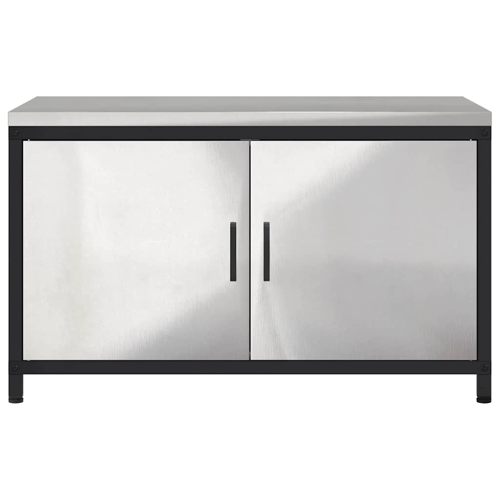Køkkenopbevaring HATTEM Sølv 90 x 50 x 53 cm Stål