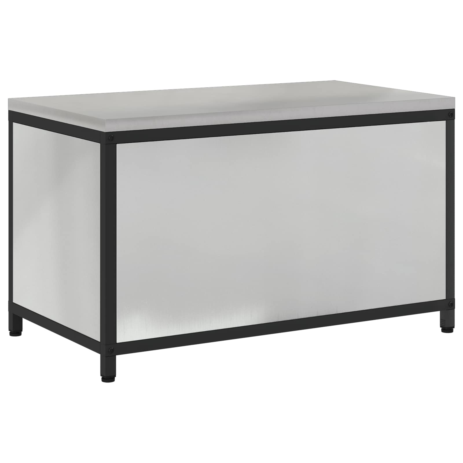 Køkkenopbevaring HATTEM Sølv 90 x 50 x 53 cm Stål