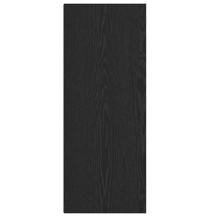 Bogreol Sort eg 40 x 30 x 77 cm Konstrueret træ
