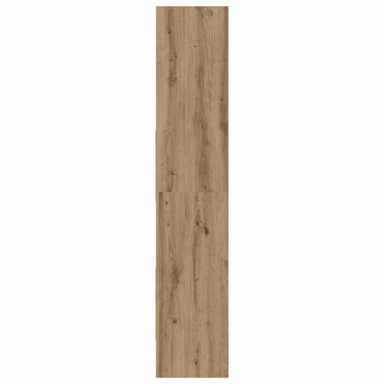 Bogskab 5 niveauer 60 x 35 x 180 cm Konstrueret træ