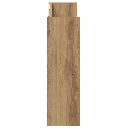Sko skab 2 stk. 81 x 18 x 60 cm Konstrueret træ Artisan Egetræ