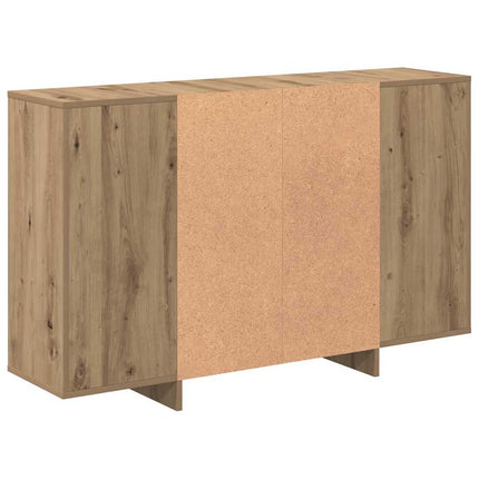 Sideboard Artisan Egetræ 120 x 30 x 75 cm Konstrueret træ