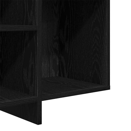 Sideboard Sort eg 120 x 30 x 75 cm Konstrueret træ