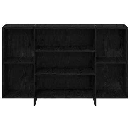 Sideboard Sort eg 120 x 30 x 75 cm Konstrueret træ