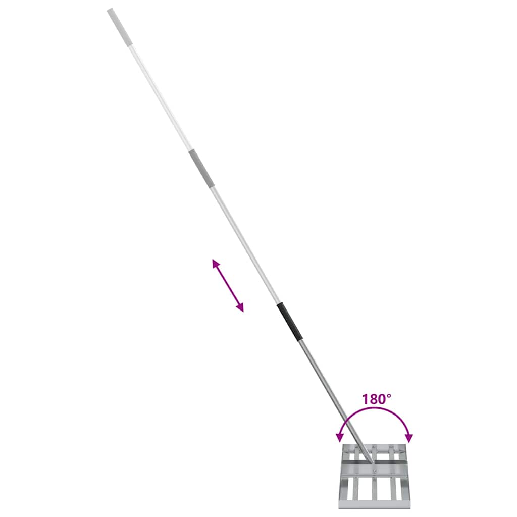 Haveske Sølv 75 x 25 x 200 cm Rustfrit stål