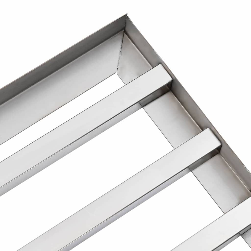 Erstatningshoved til havegreb Sølv 75 x 25 x 6 cm Rustfrit stål