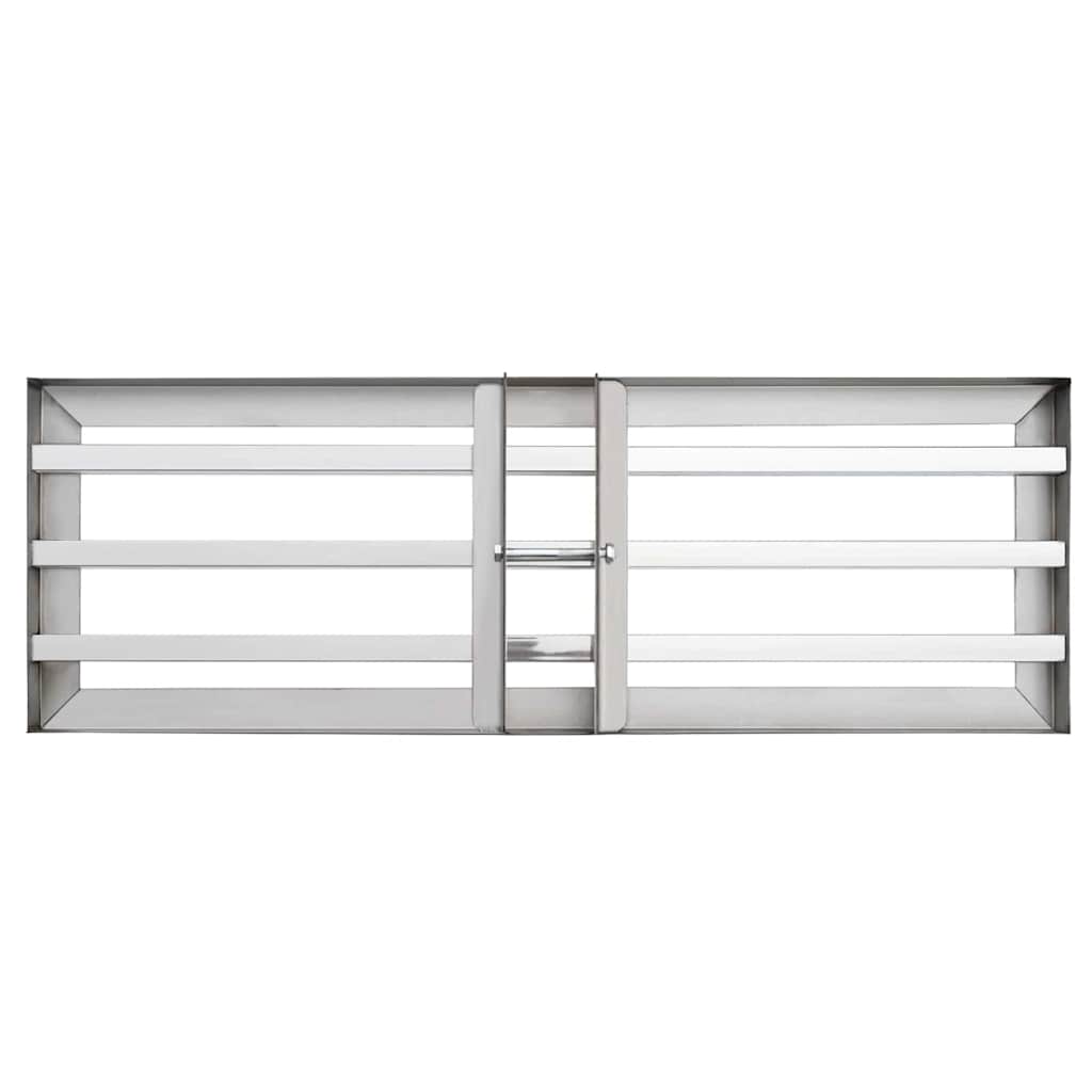 Erstatningshoved til havegreb Sølv 75 x 25 x 6 cm Rustfrit stål