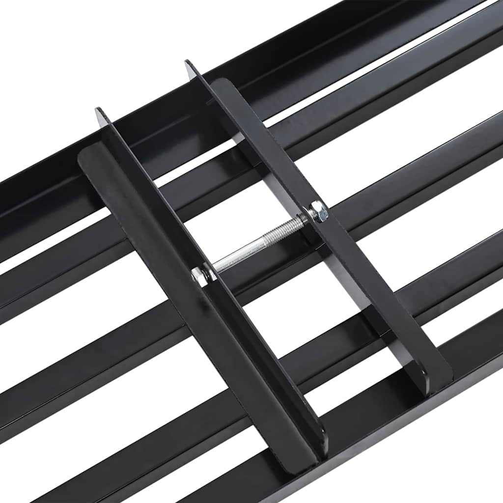 Erstatningshoved til havegreb Sort Pulverlakeret stål