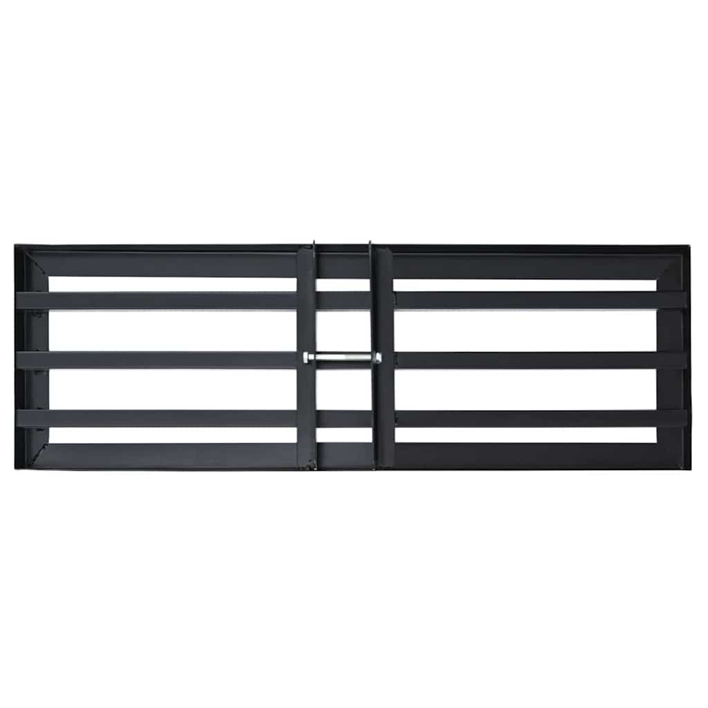 Erstatningshoved til havegreb Sort Pulverlakeret stål