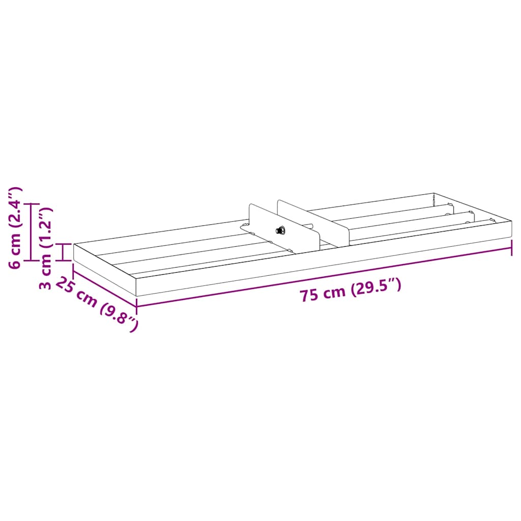 Erstatningshoved til havegreb Sort Pulverlakeret stål