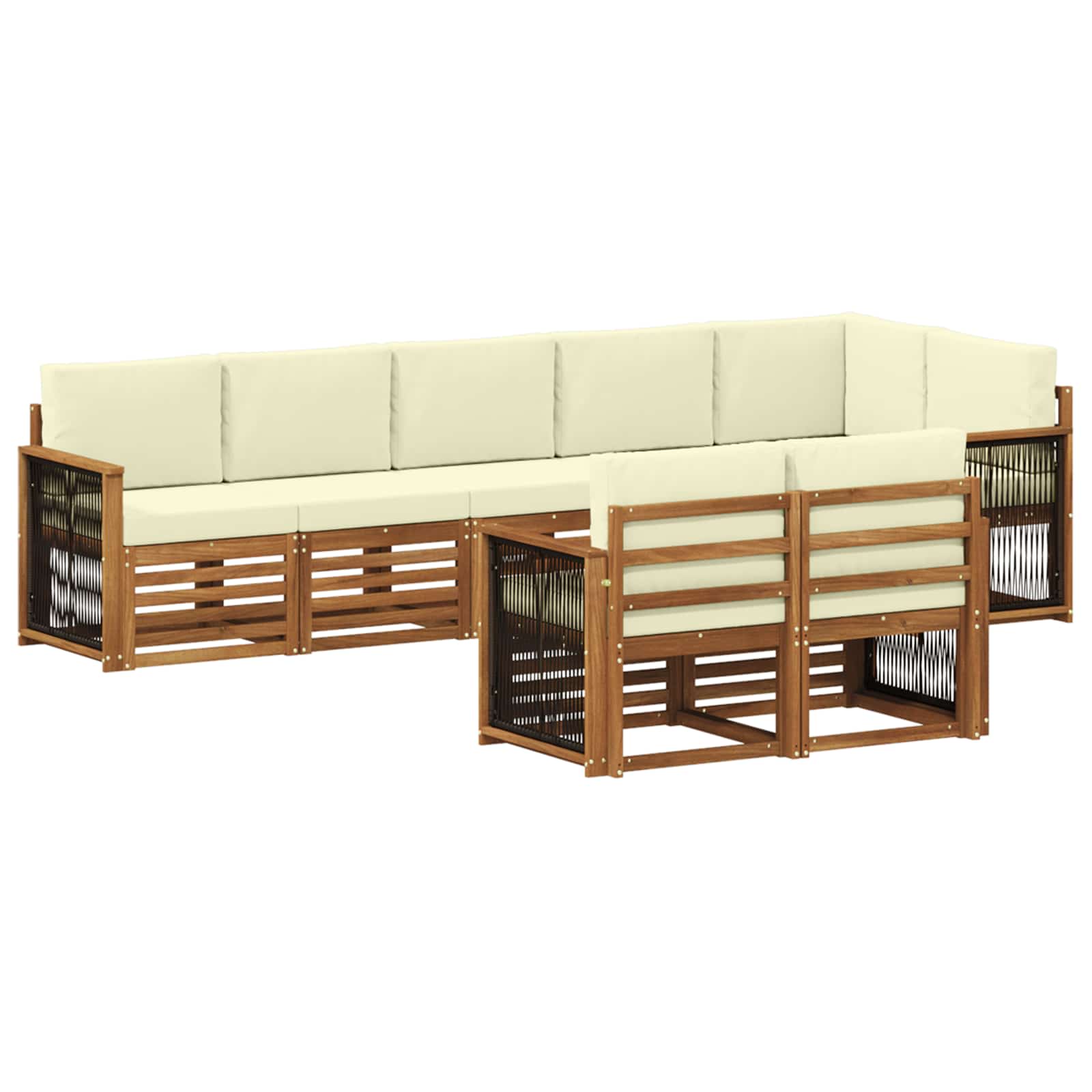 Sofasæt Massivt Akacietræ