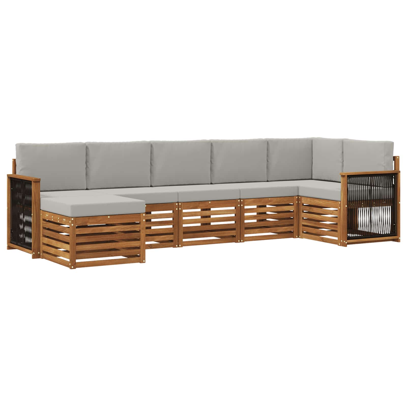 Sektionalsofa sæt med pude 6 pcs