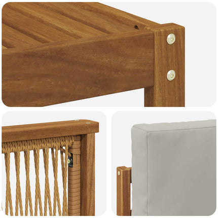 Sofasæt Massivt Akacietræ