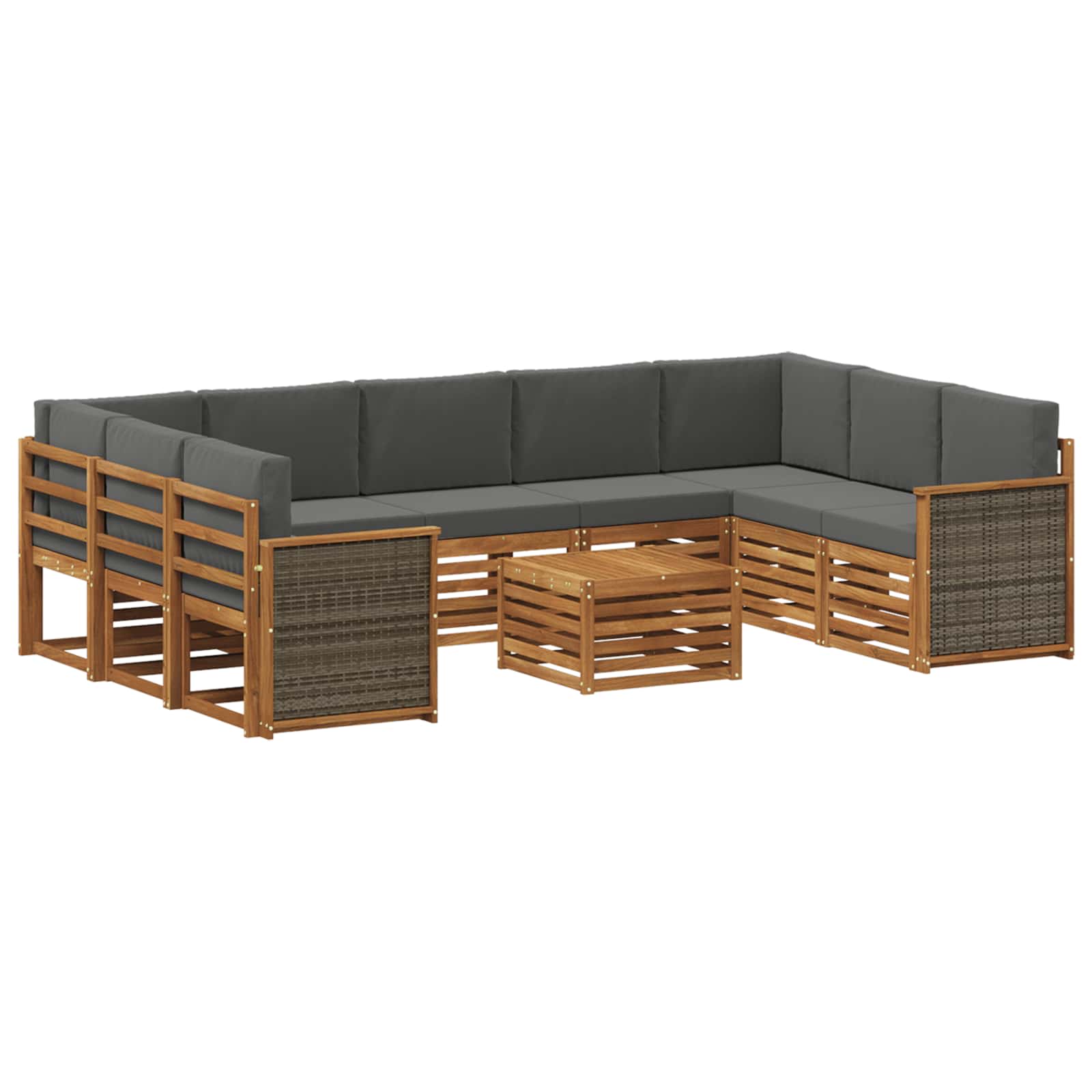 Sofasæt Massivt Akacietræ