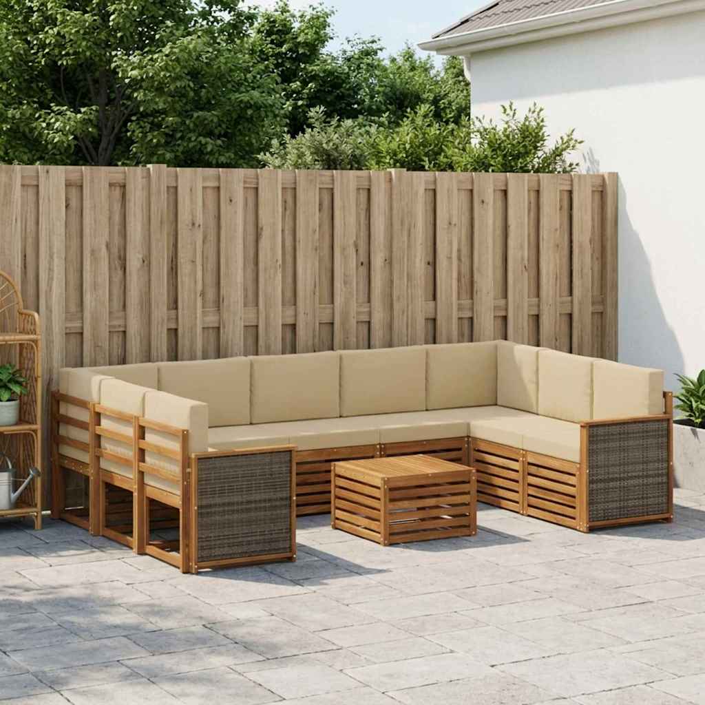 Sofasæt Massivt Akacietræ
