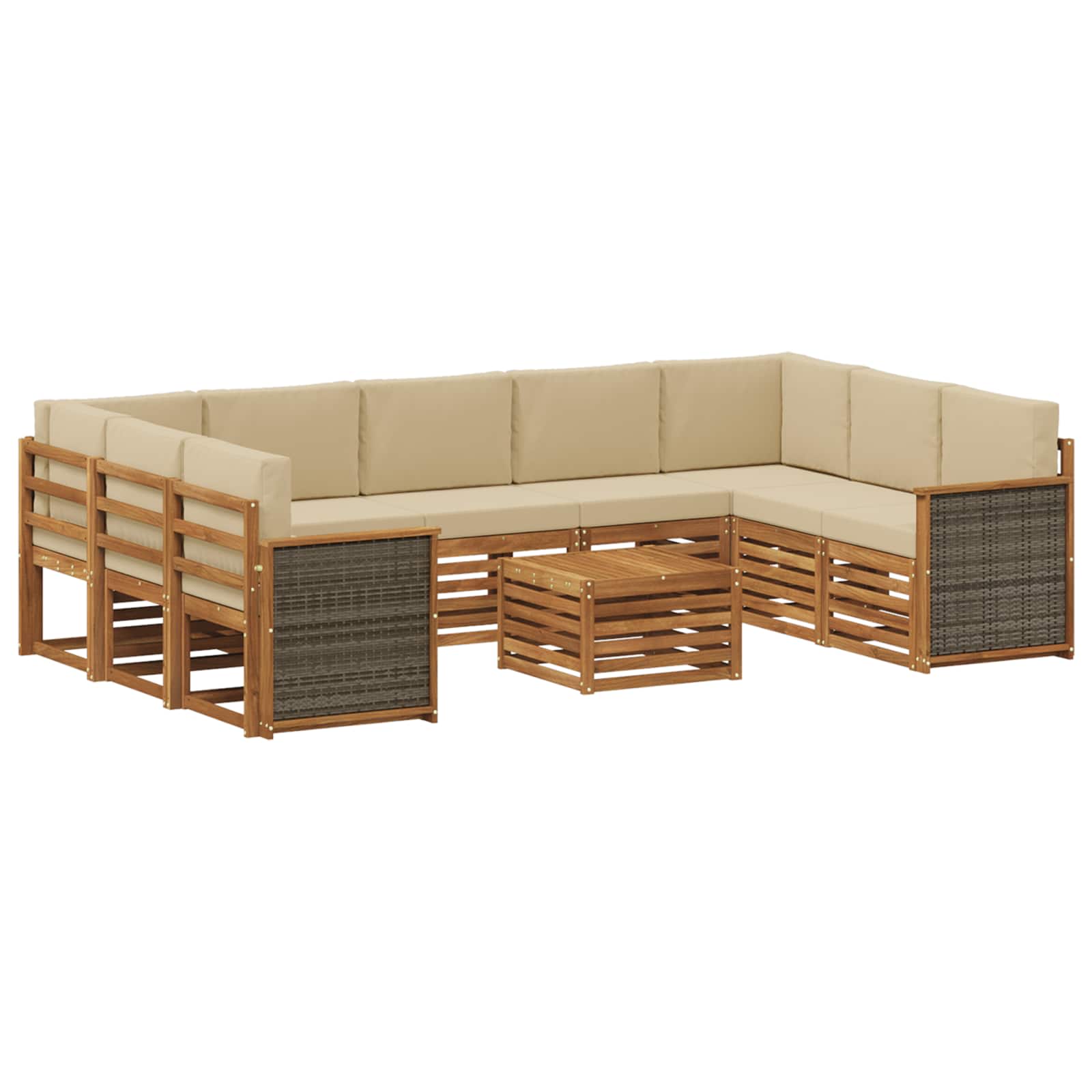 Sofasæt Massivt Akacietræ