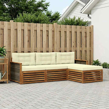 Udendørs sofagruppe Naturlig og Fløde 249,5 x 162,5 x 73 cm