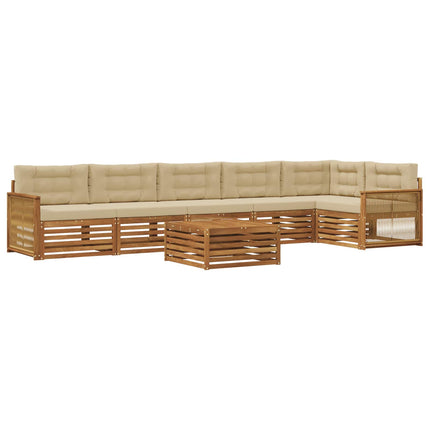 Udendørs sofagruppe 7 stk. Naturlig og Beige
