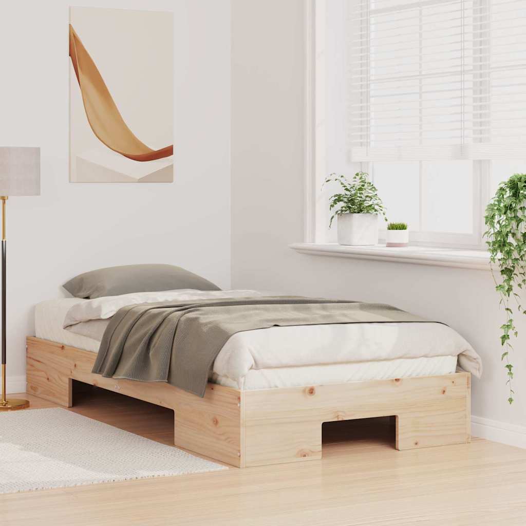 Sengestel Brun 90 x 200 cm