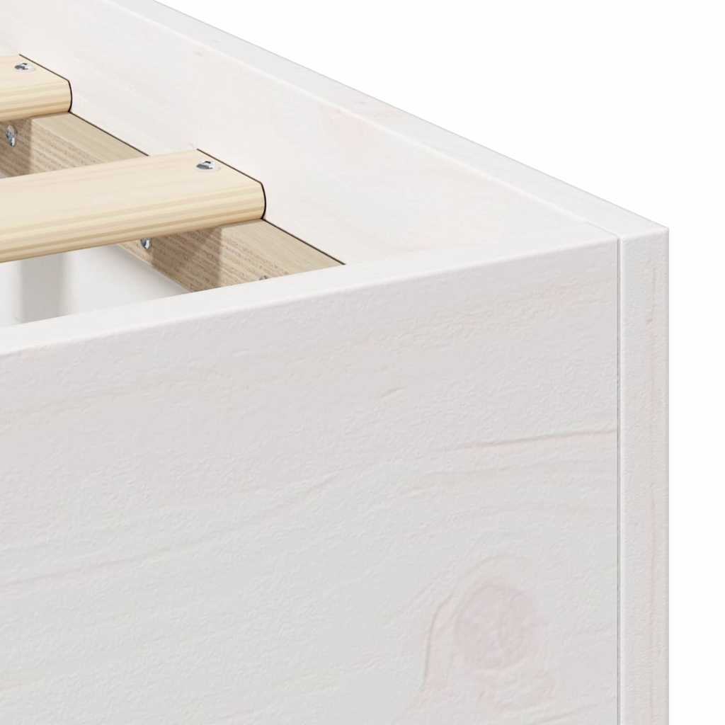 Sengestel Hvid 90 x 200 cm