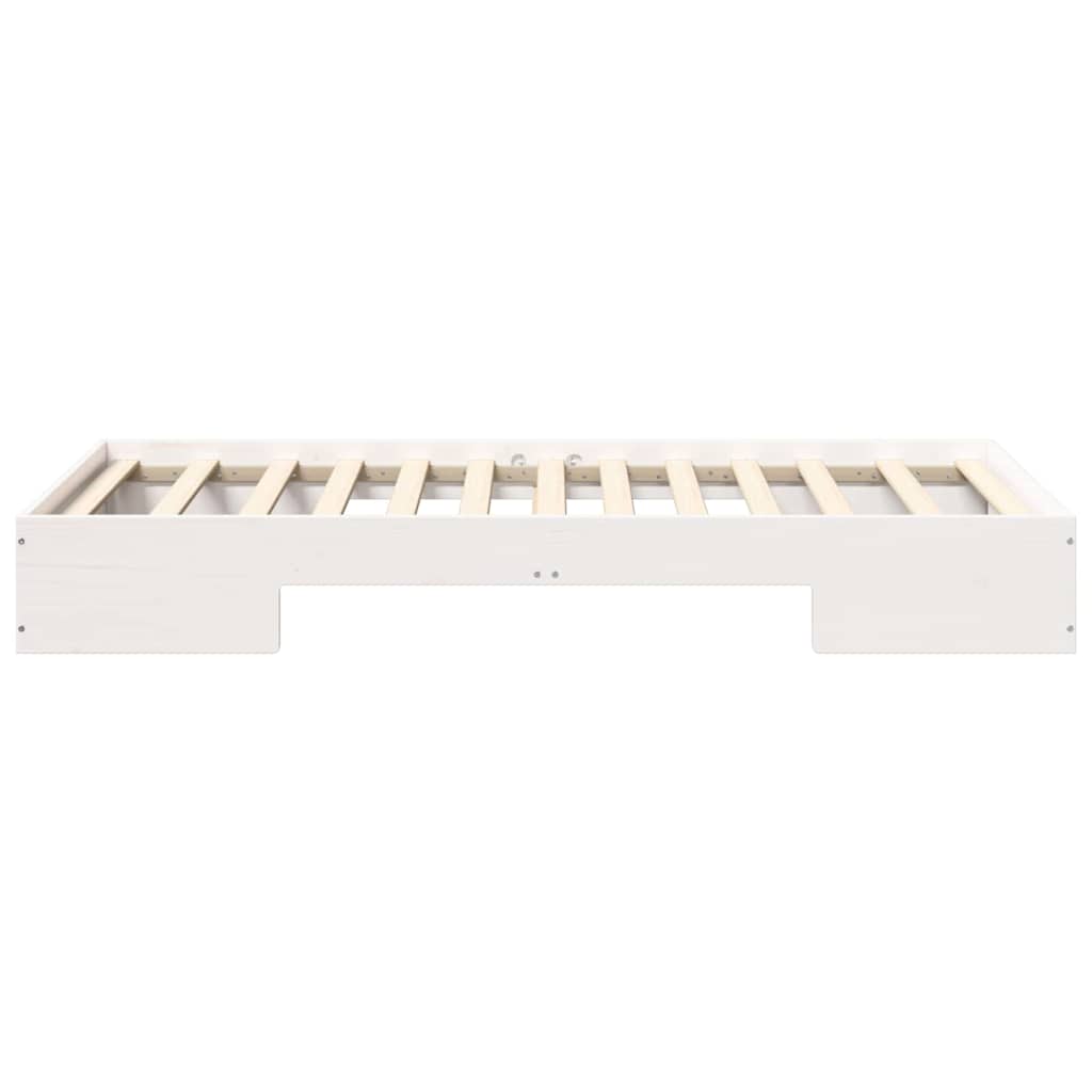 Sengestel Hvid 80 x 200 cm