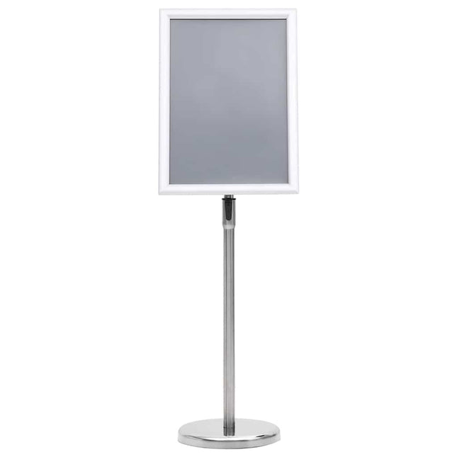 Plakat Stande 2 pcs Sølv 45 x 32,7 x 108 cm Aluminium