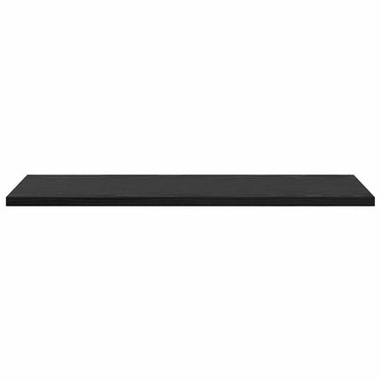 Boghylde Bræt 3 niveauer 4 stk. 60 x 20 x 1,5 cm Sort